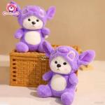 Gấu Bông Lenna cosplay Stitch Tím