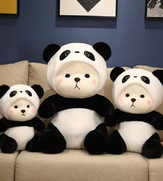 Gấu Bông Lena Cosplay Gấu Trúc