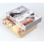 Hộp album 100 ảnh hoa tiết cổ điển, kích thước ảnh 10.2-15.2cm