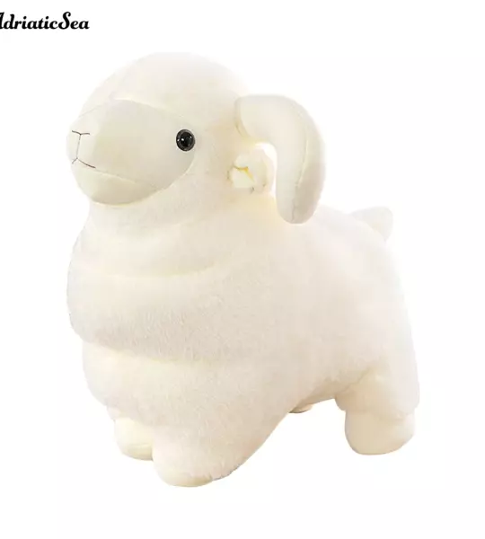 Gấu Bông Cừu Dễ Thương Có Sừng